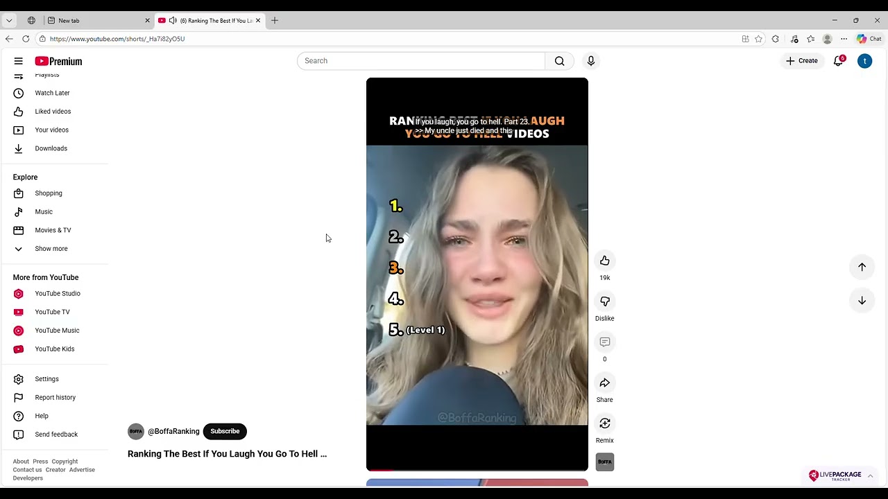 reacting to random youtube shorts
