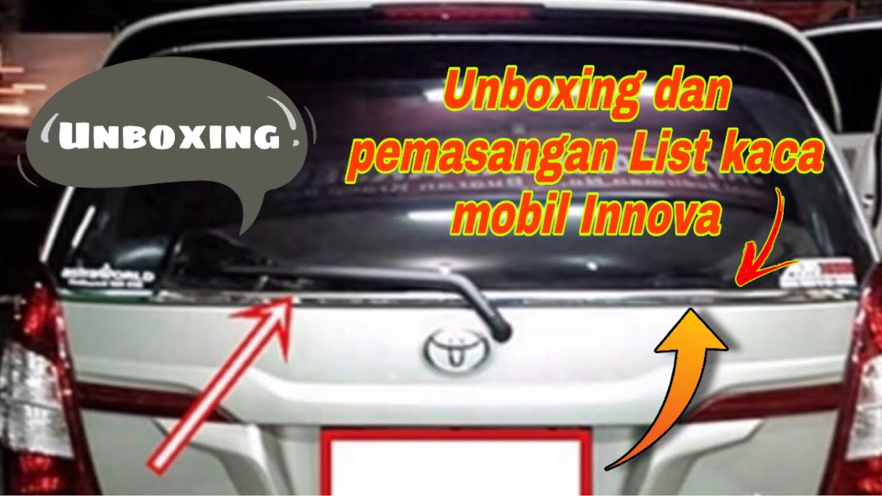 List kaca belakang Innova 2004-2015
