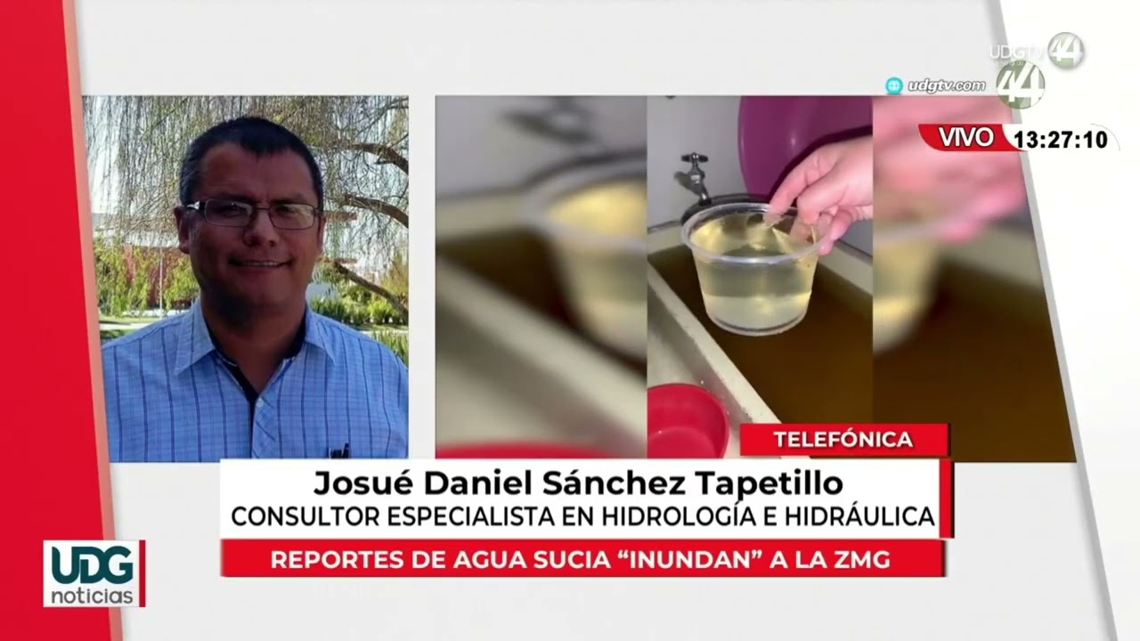 Reportan agua maloliente y sucia en 70 colonias del AMG