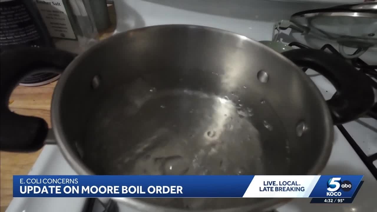 Moore city manager gives update after E. coli found in water supply