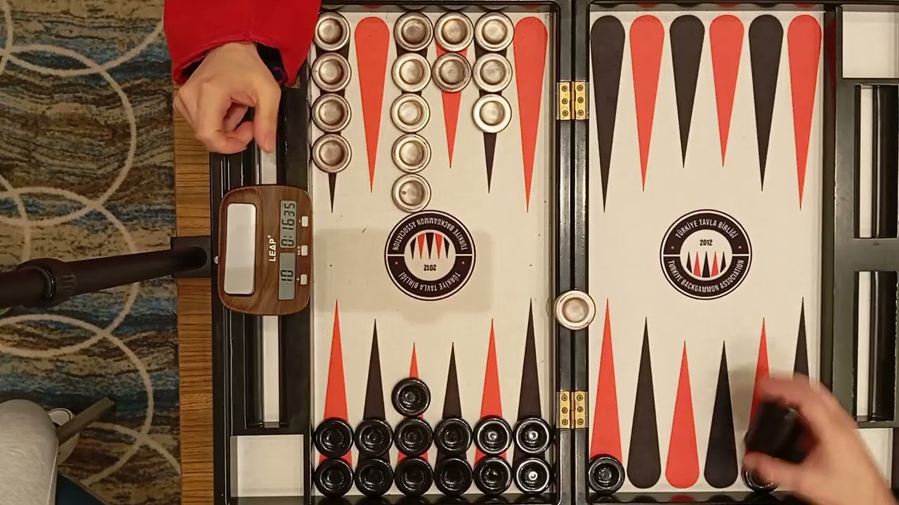 Burak Çulhacı G2 (top/golden) - Murat Hazır (bottom/black) TTB Radisson Blu Open Super Jackpot Final