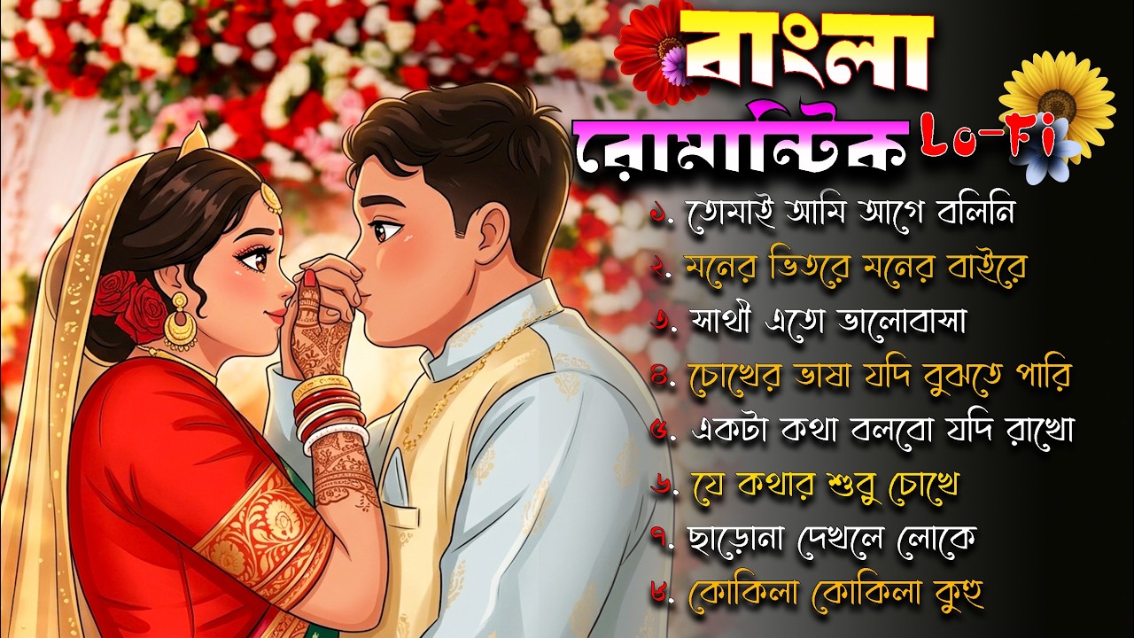 Bangla Romantic Lo-Fi Songs 2026 💕 | Bengali Love Jukebox | Relaxing Chill Beats & Study Music