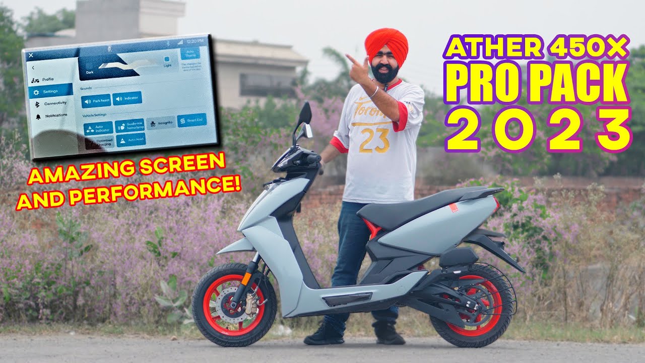 Ather 450x Pro Pack 2023 | Better Than Competition? | Detailed Review | Spare Wheel