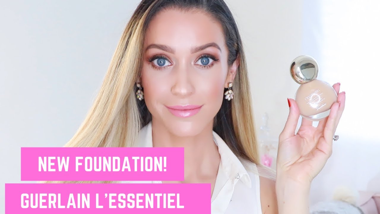 *NEW* IN THE USA GUERLAIN L'ESSENTIEL FOUNDATION REVIEW + DEMONSTRATION
