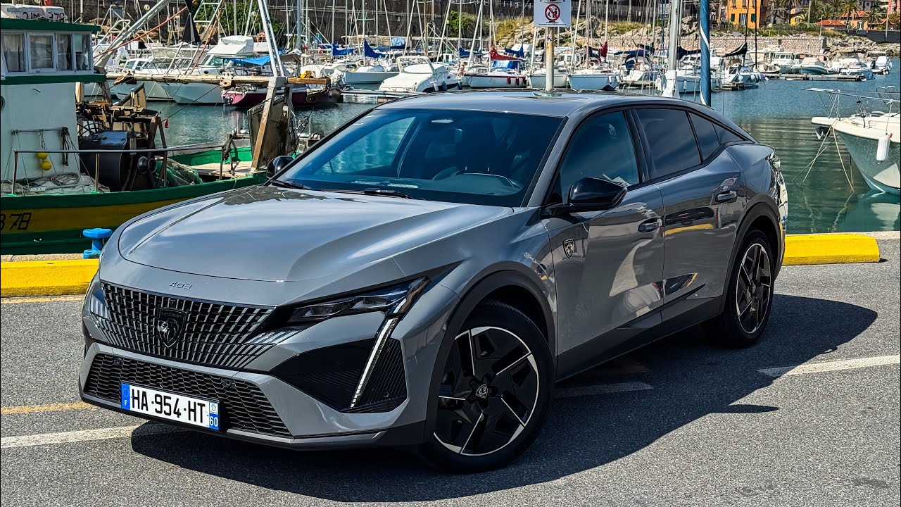 New 2025 Peugeot 408 GT Line Full REVIEW TEST DRIVE !!