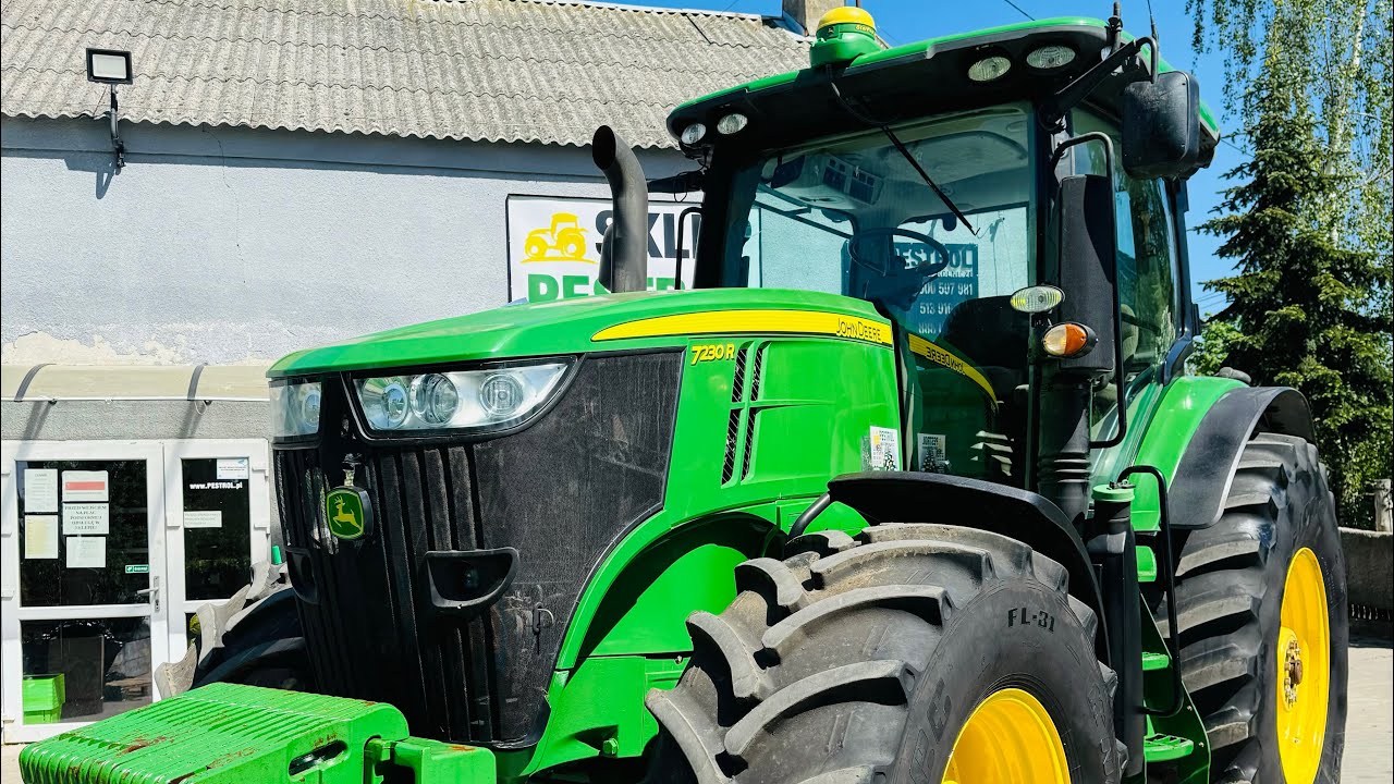John Deere 7230R, 2014r,  AutoQuad, sprowadzony, ładny, prezentacja/for sale/review *PESTROL*