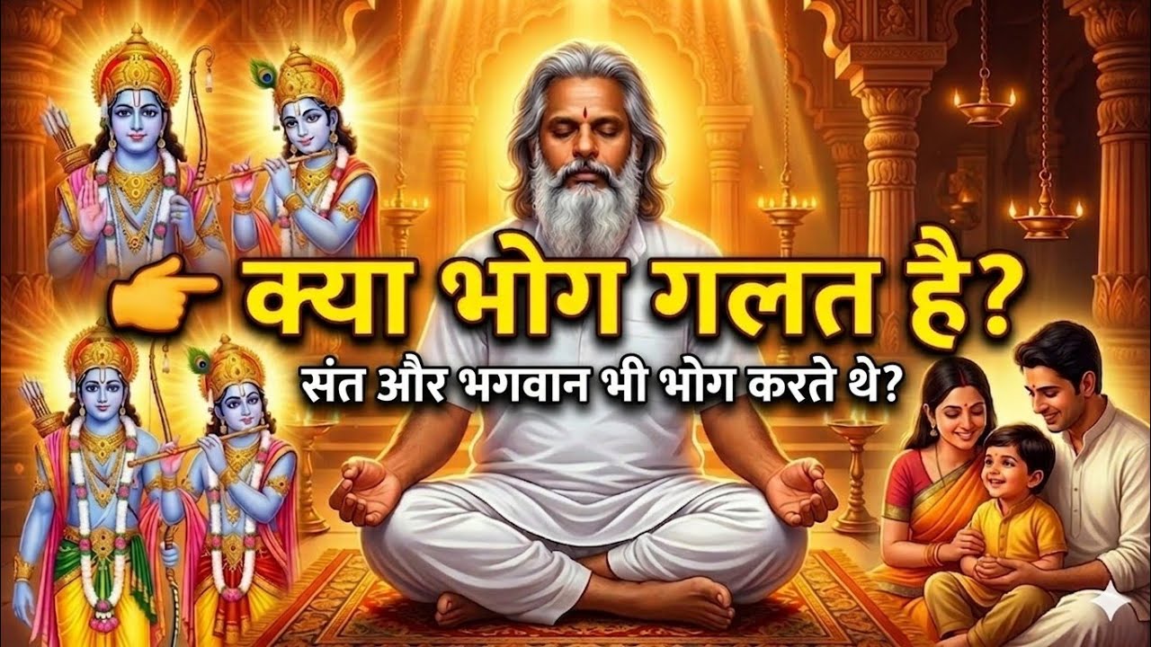 🤱क्या संत और भगवान भी भोग करते थे?🧘सच्चाई जानिए राम और कृष्ण के बच्चे क्यों हुए? आध्यात्मिक रहस्य।