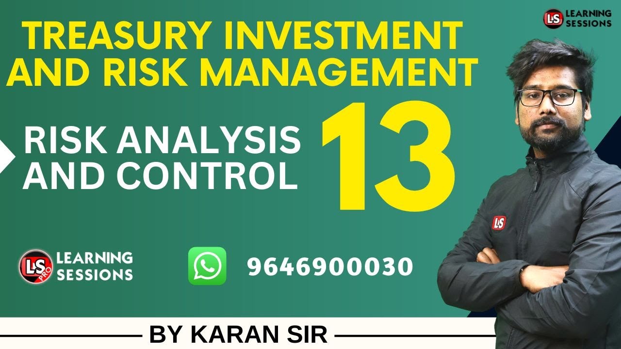 TREASURY INVESTMENT& RISK MANAGEMENT #13 | Risk analysis and control | IIBF EXAMS 2023