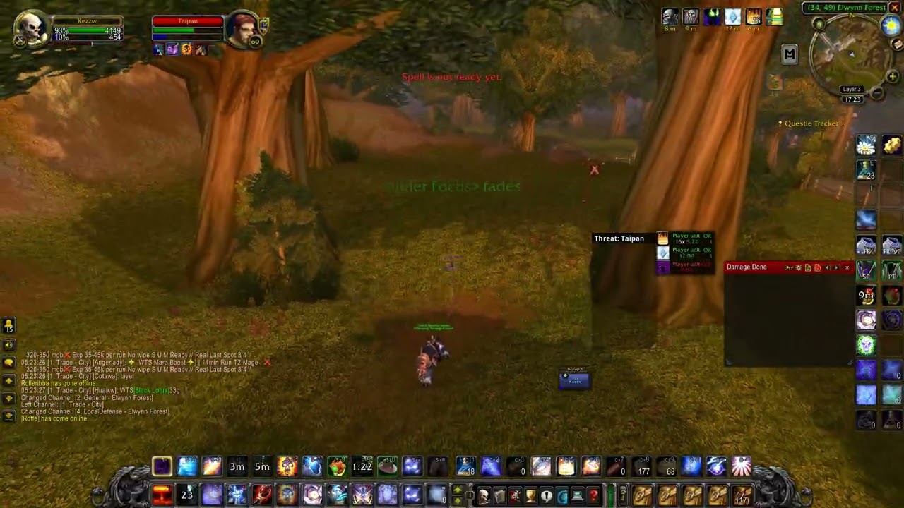 Duel against a Hand of Ragnaros ret Paladin (Shadow Priest PoV)