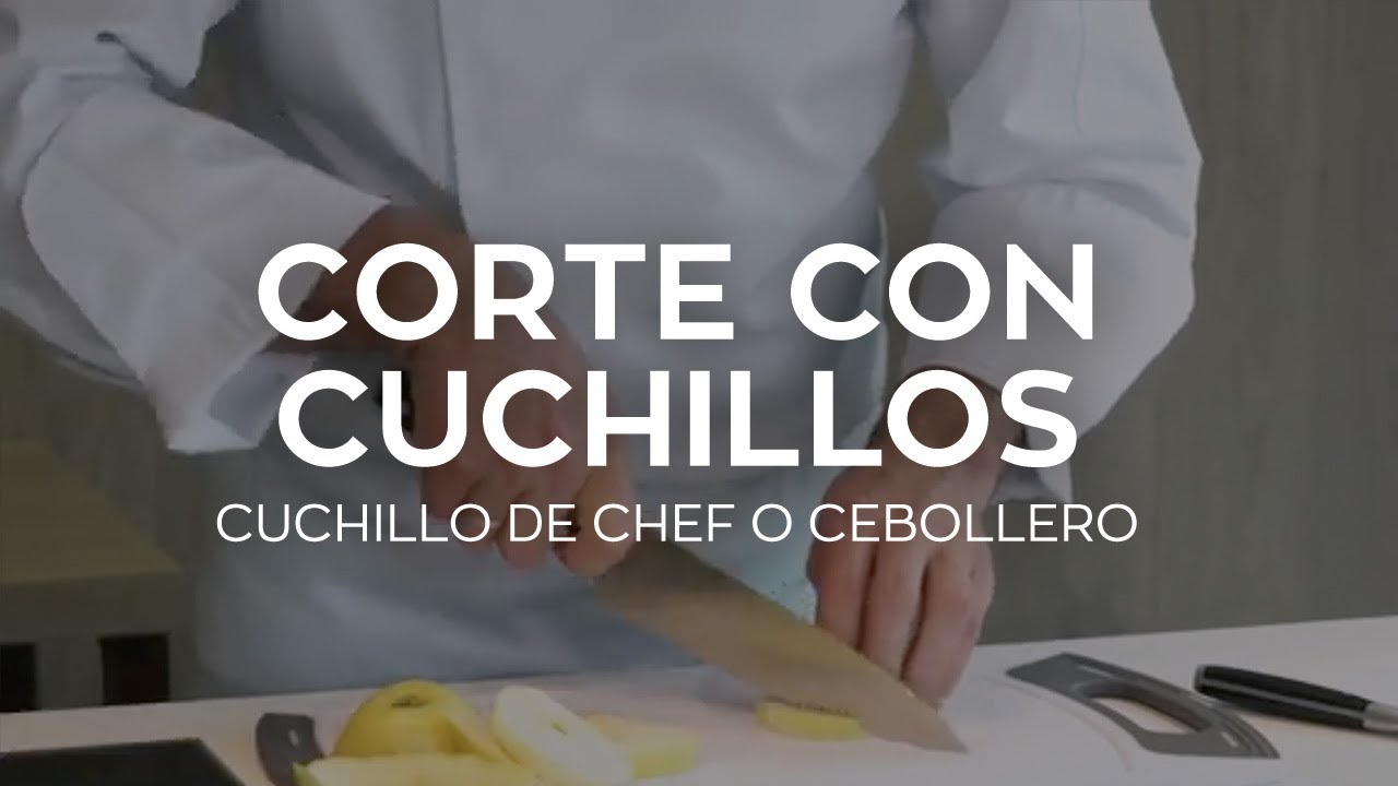 Corte con Cuchillos - Cebollero, cocinero o de Chef