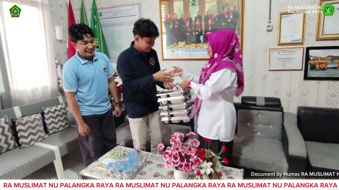 Perdana Pembagian Makanan Bergizi Gratis dari Pemerintah🌹RA MUSLIMAT NU🌹Bersama SPPG Palangka Raya. 