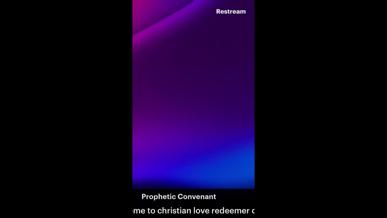Prophetic covenant