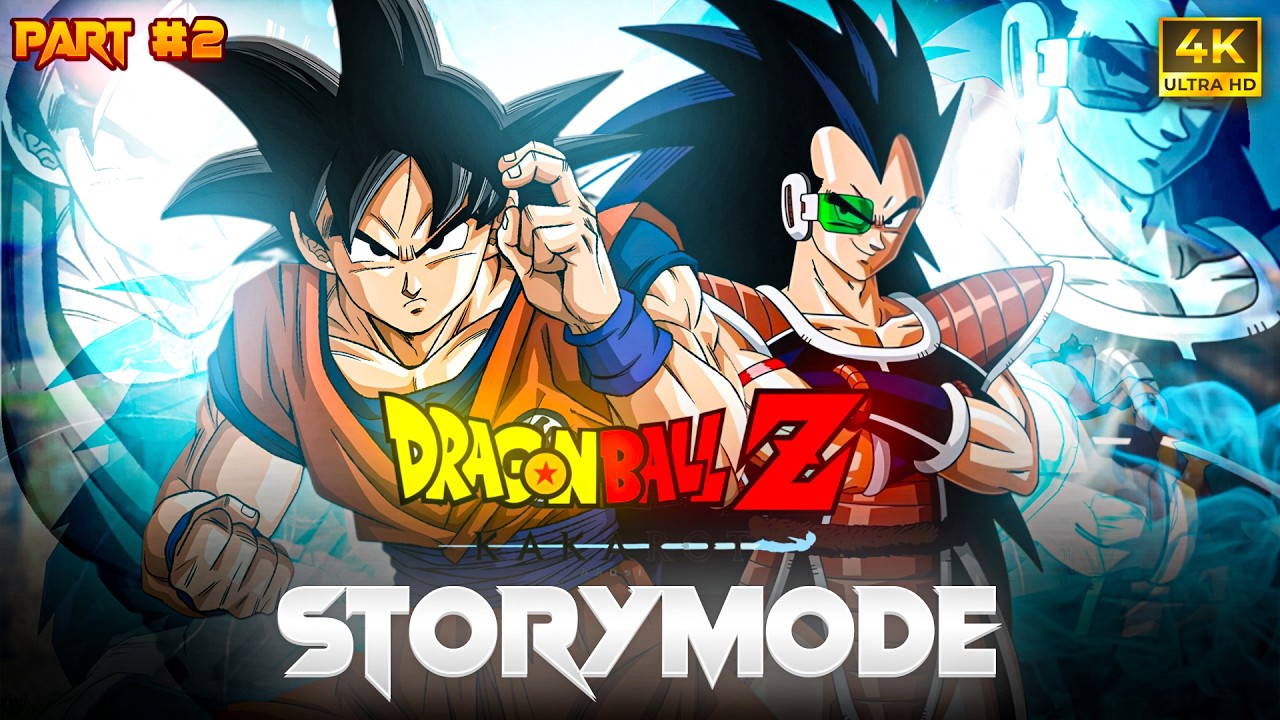 RADITZ INVASION ON EARTH | DRAGONBALL Z KARAKOT ( PART - 2 )