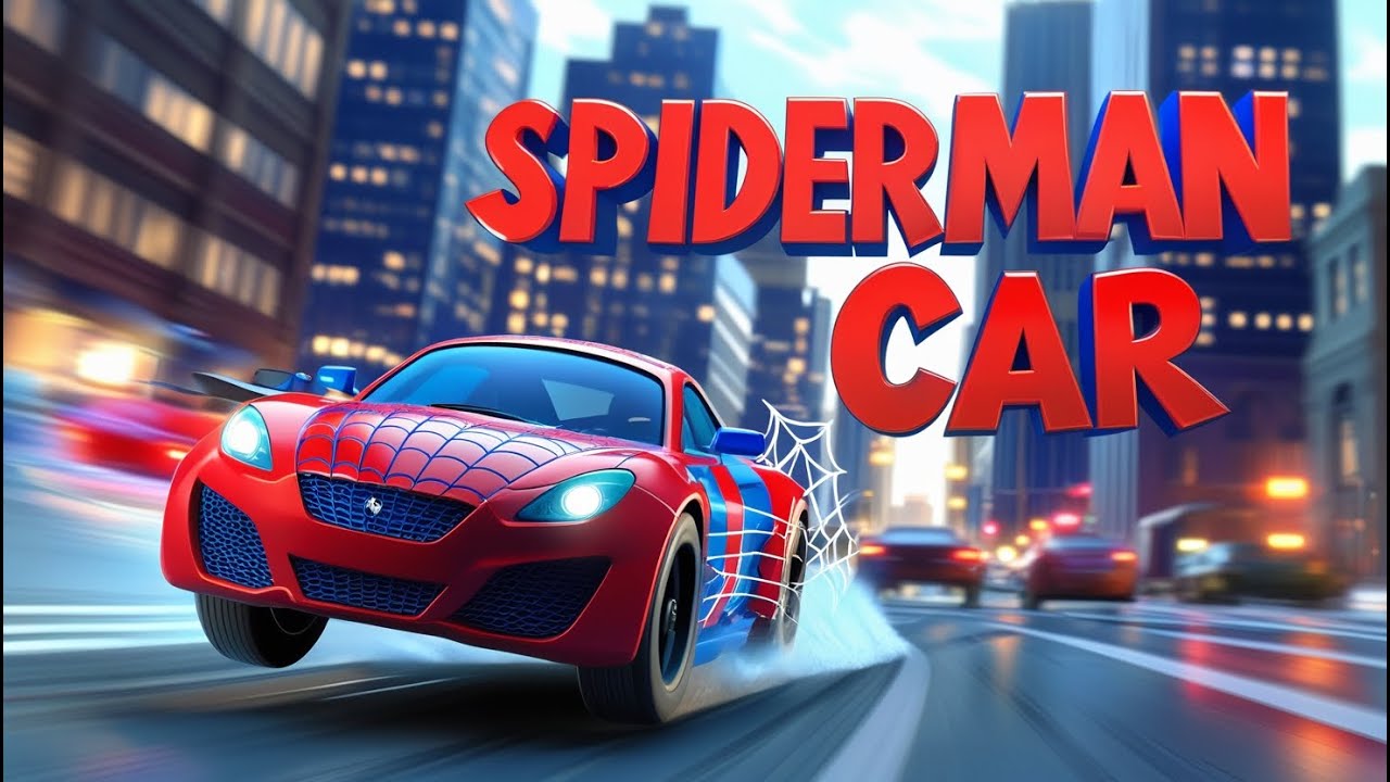 🕷️ Spiderman 2 PC & Ben Reilly Spiderman Cartoon | GT Spider Car Stunt 🚗💨