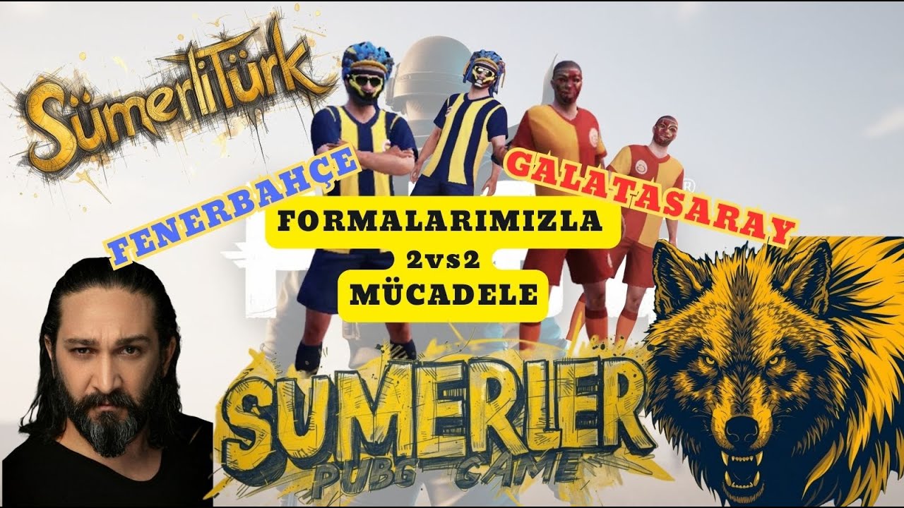 FENERBAHÇE&GALATASARAY FORMALARINI GÖREN BİZE SALDIRDI @ikitetikpubgmobile İLE DUO PUBG MOBİLE