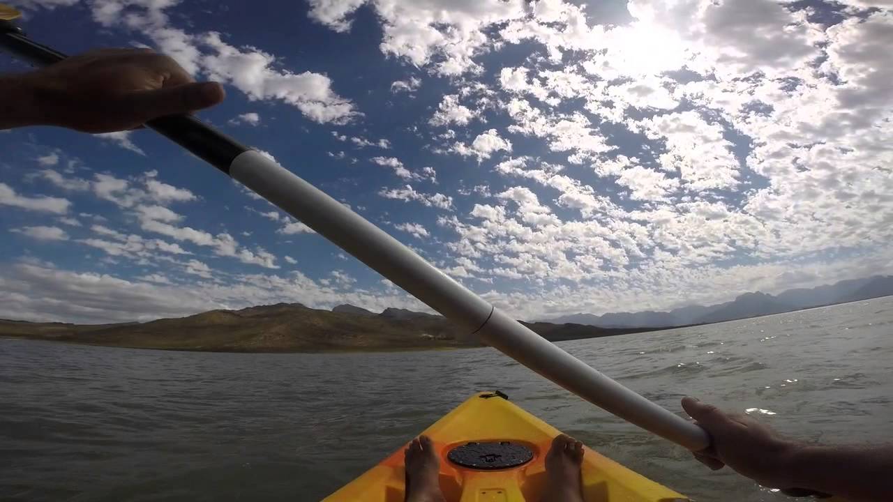 kayaking test pilot go pro