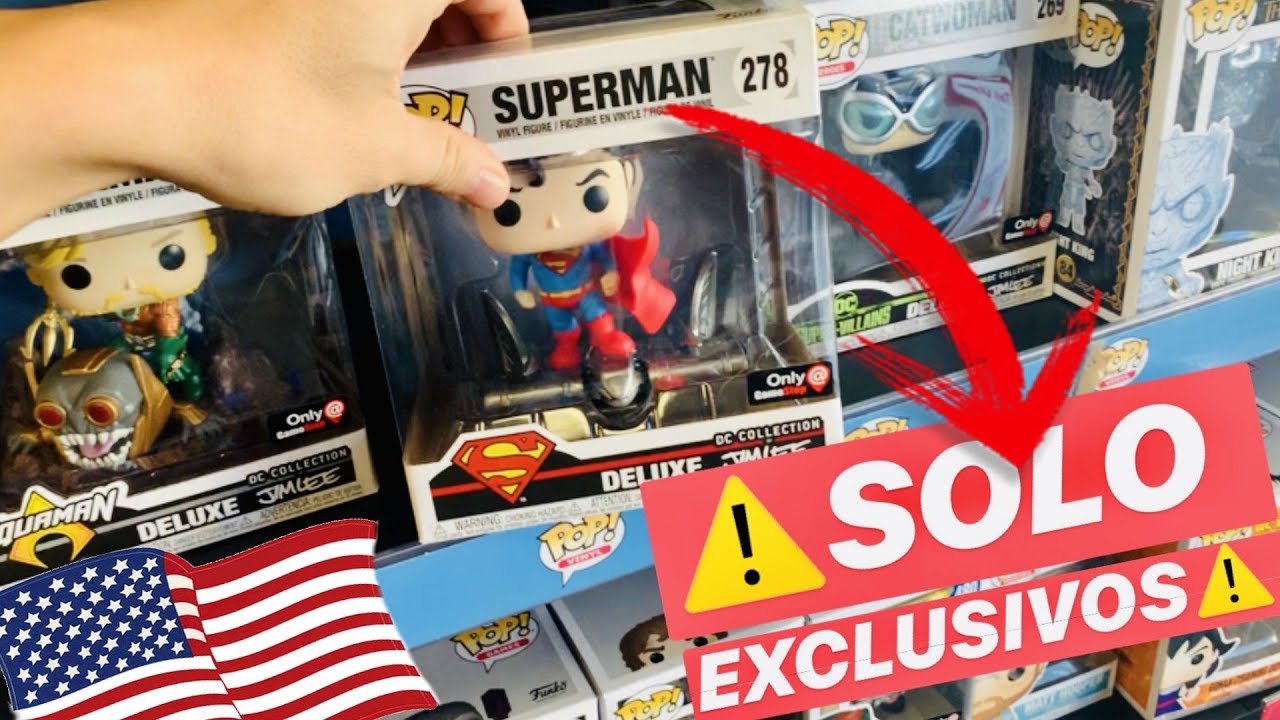 🚨SOLO 5$🚨 Visitando Las TIENDAS Con Los FUNKO POP EXCLUSIVOS MÁS BARATOS *Cazando En USA 🇺🇸*