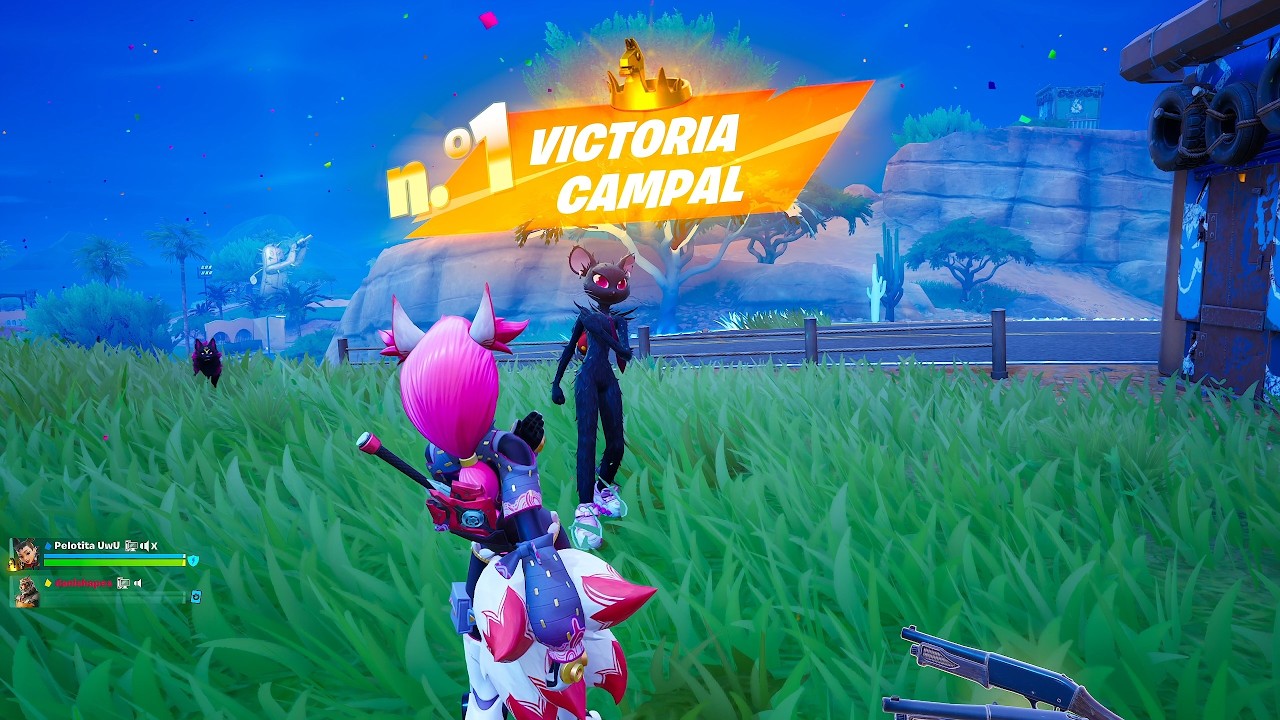 En Squad pero ganando la partida en Duo