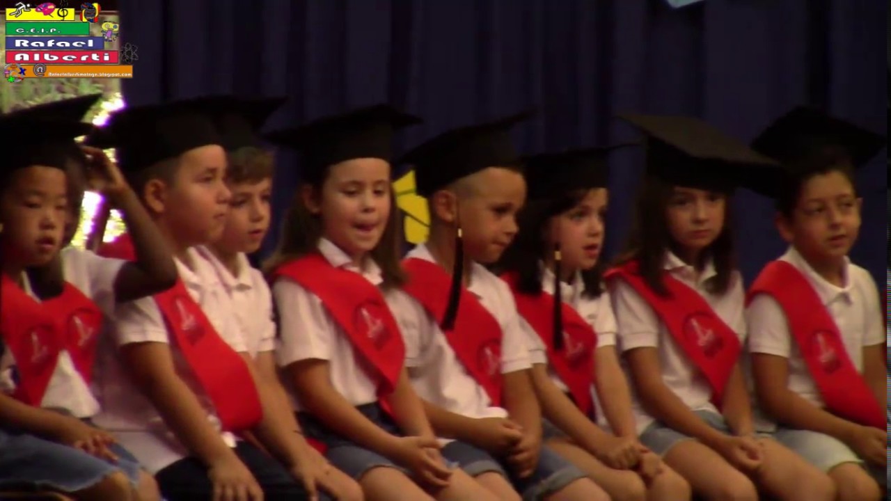 CEIP Rafael Alberti. Graduación Infantil 5 años A 2017