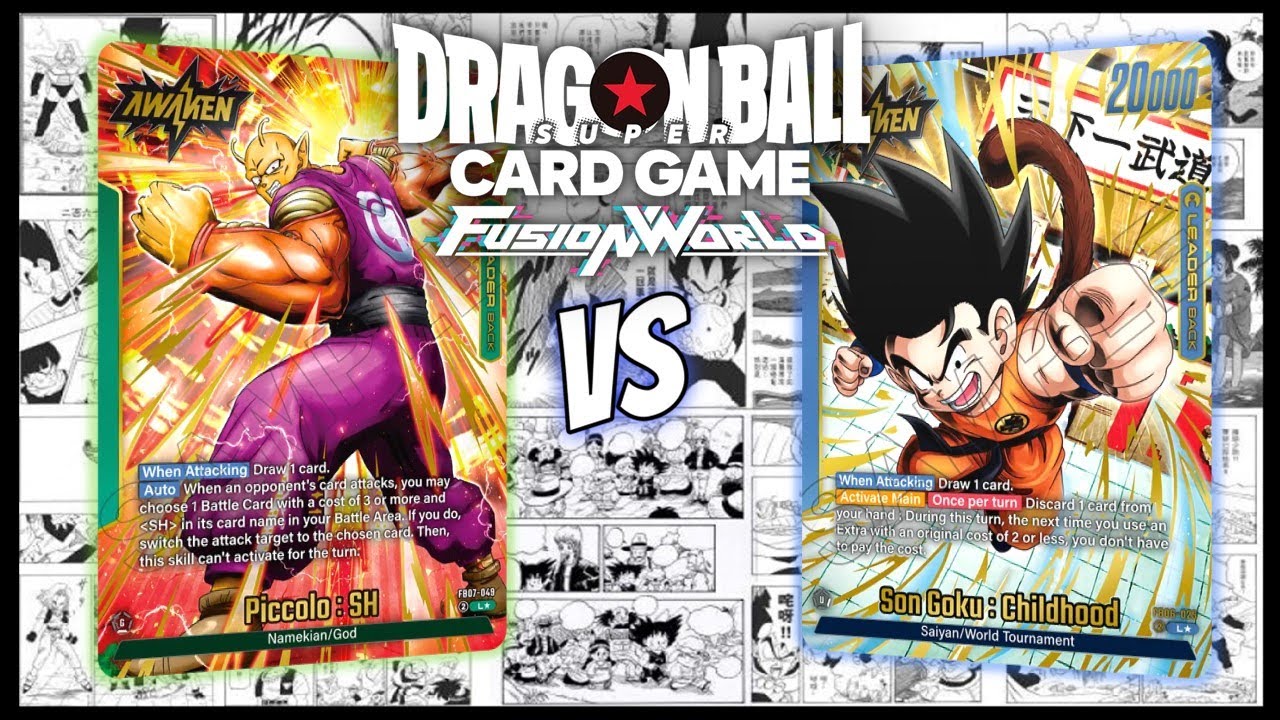 RAMP IS BACK (G) PICCOLO : SH VS (U) KIDKU | DRAGON BALL SUPER CARD GAME FUSION WORLD