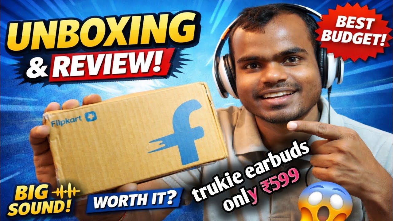 truke Buds Lite with 60H Playtime unboxing & review |