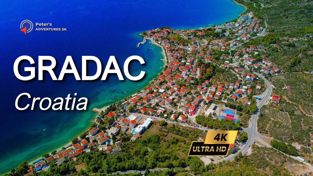 GRADAC Croatia I Relaxation Video from Sky I 4K UHD