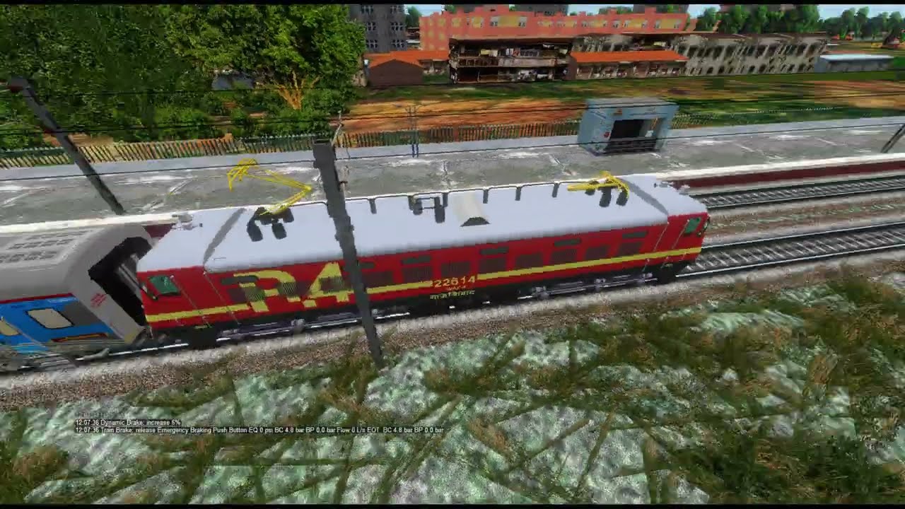 Microsoft Train Simulator WAP-4  Locomotive  Ajmgamig 4k video 2026