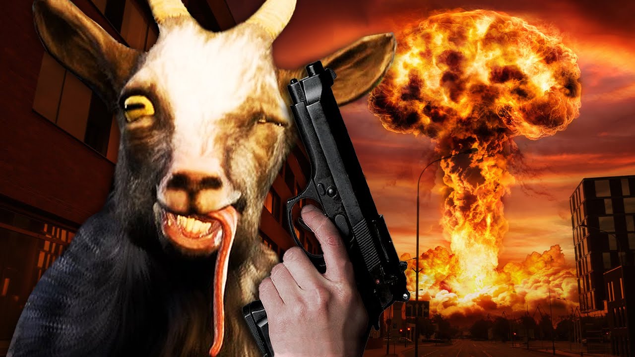 UMA CABRA RETARDADA TENTANDO DESTRUIR O MUNDO | Goat Simulator 3