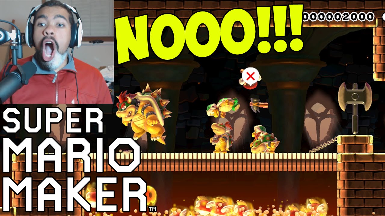 [RAGE] THOSE HAMMERS AGAIN!! | Super Mario Maker #2
