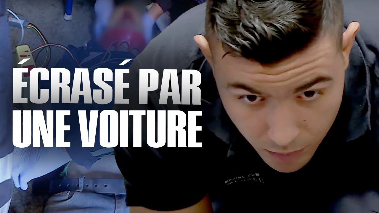 Une voiture TOMBE SUR LA TÊTE d'un mécanicien : Pompiers, leur vie en direct - S2EP10 - KM