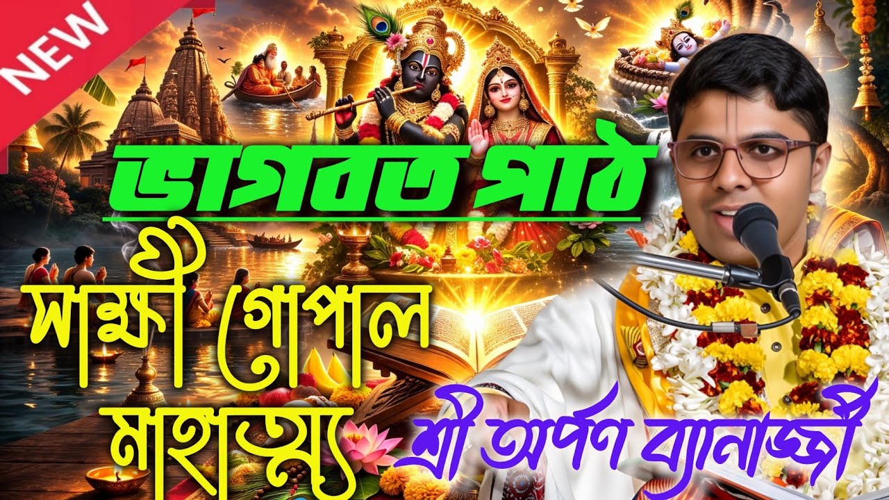 সাক্ষী গোপাল মাহাত্ম্য | ভাগবত পাঠ | অর্পণ ব‍্যানার্জ্জী | Arpan Banerjee Bhagwatpath #anandaniketan