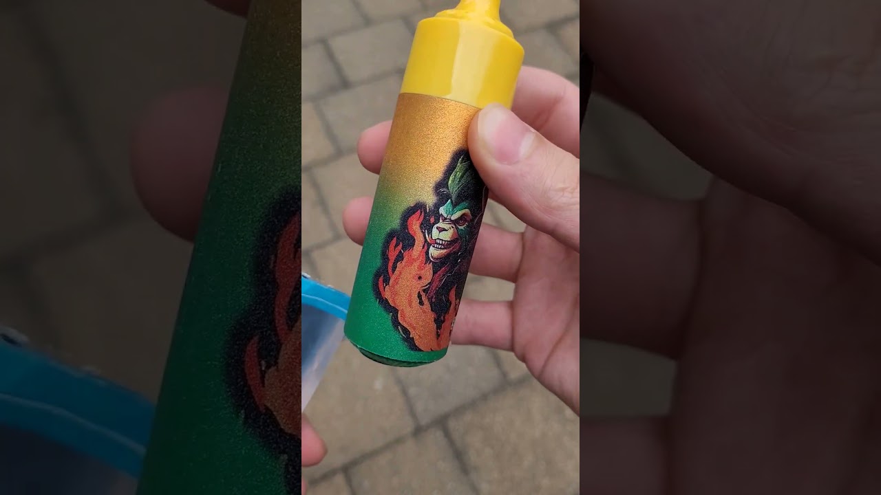 Huge Vape with RGB LED LIGHTSHOW⁉️🤯 #amazing #innovation #disposablevapepen #disposable #5% #rgb#led