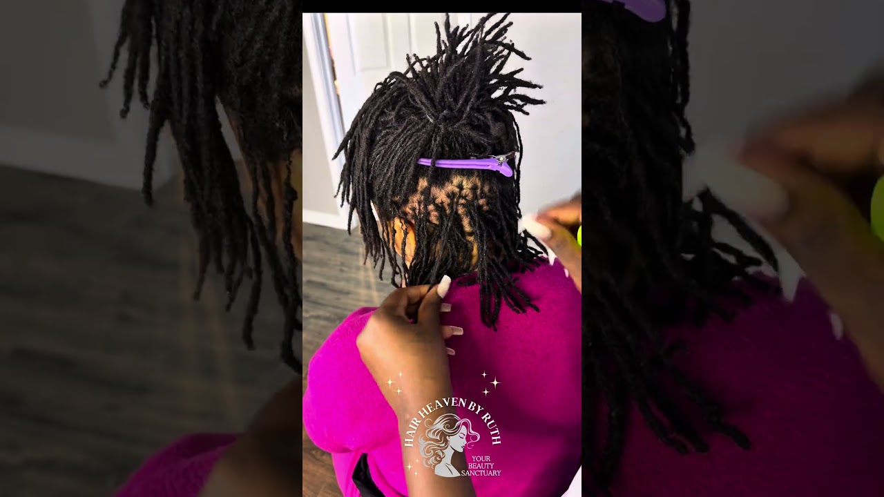 Mature Sisterlocks Maintenance Tips | Retouch & Care Guide