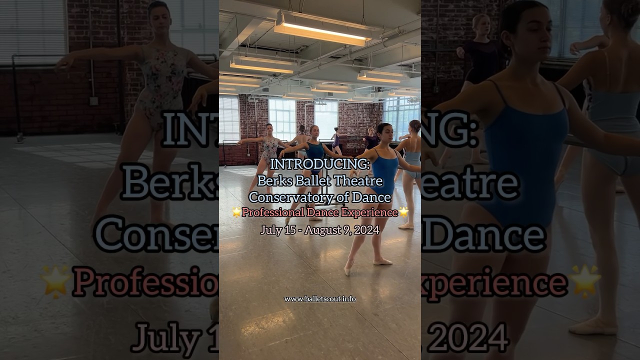 Introducing the Professional Dance Experience at Berks Ballet Theatre Conservatory of Dance #ballet