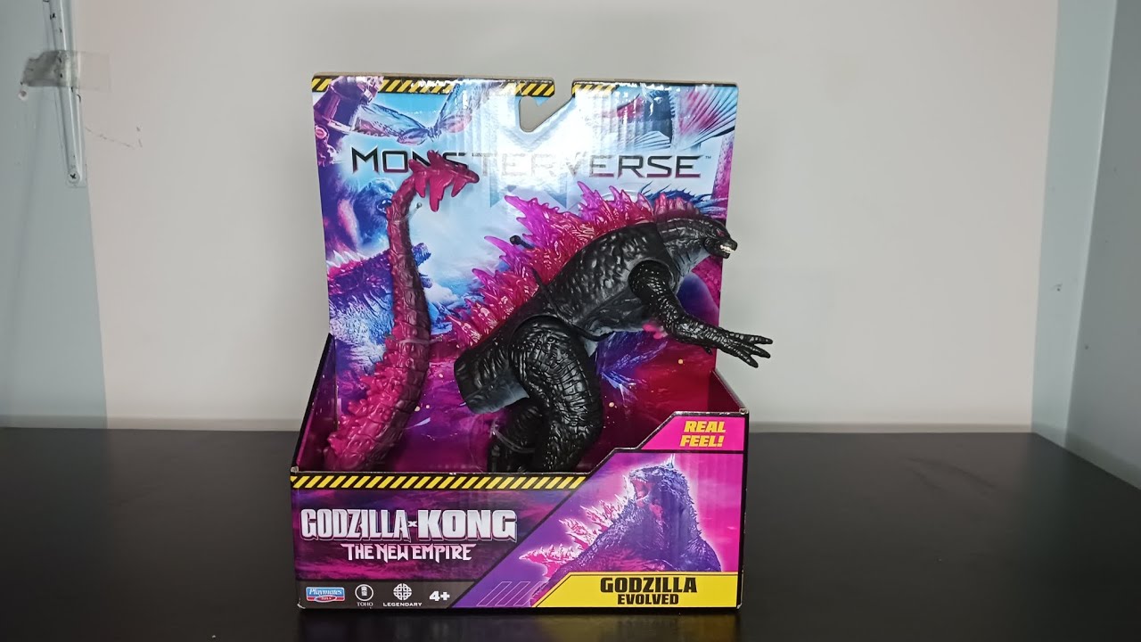 Monsterverse Godzilla x kong the new empire Real Feel Godzilla Evolved action figure from Playmates 