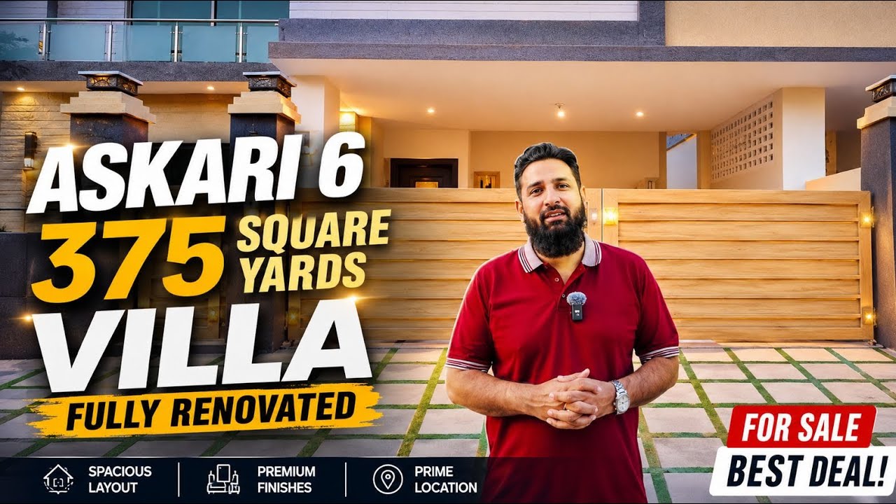 Askari 6 Karachi New Rates | Tour of 375 Sqyds | Extra Work Done