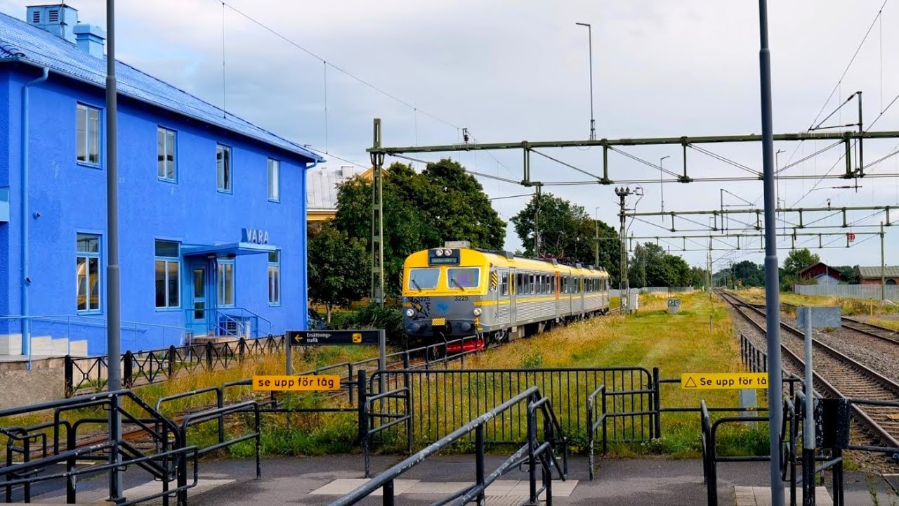 Tåg i Vara - Sommar 2023 - 4k60