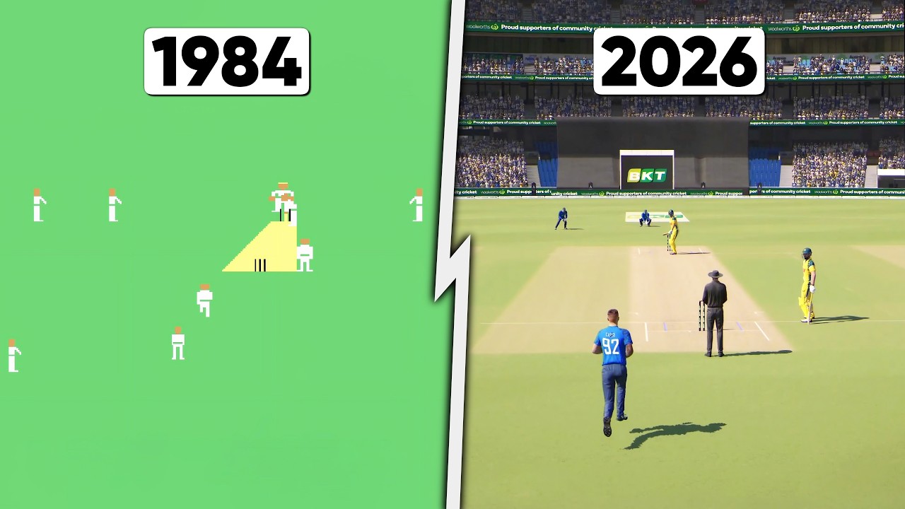 Evolution Of Cricket Games [1984-2026]