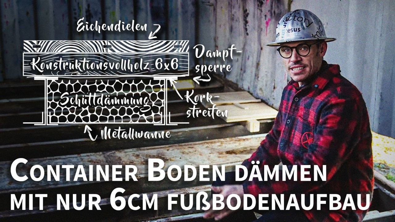Platz SPAREN mit dem Containterboden - lumipöllö | zero.factory