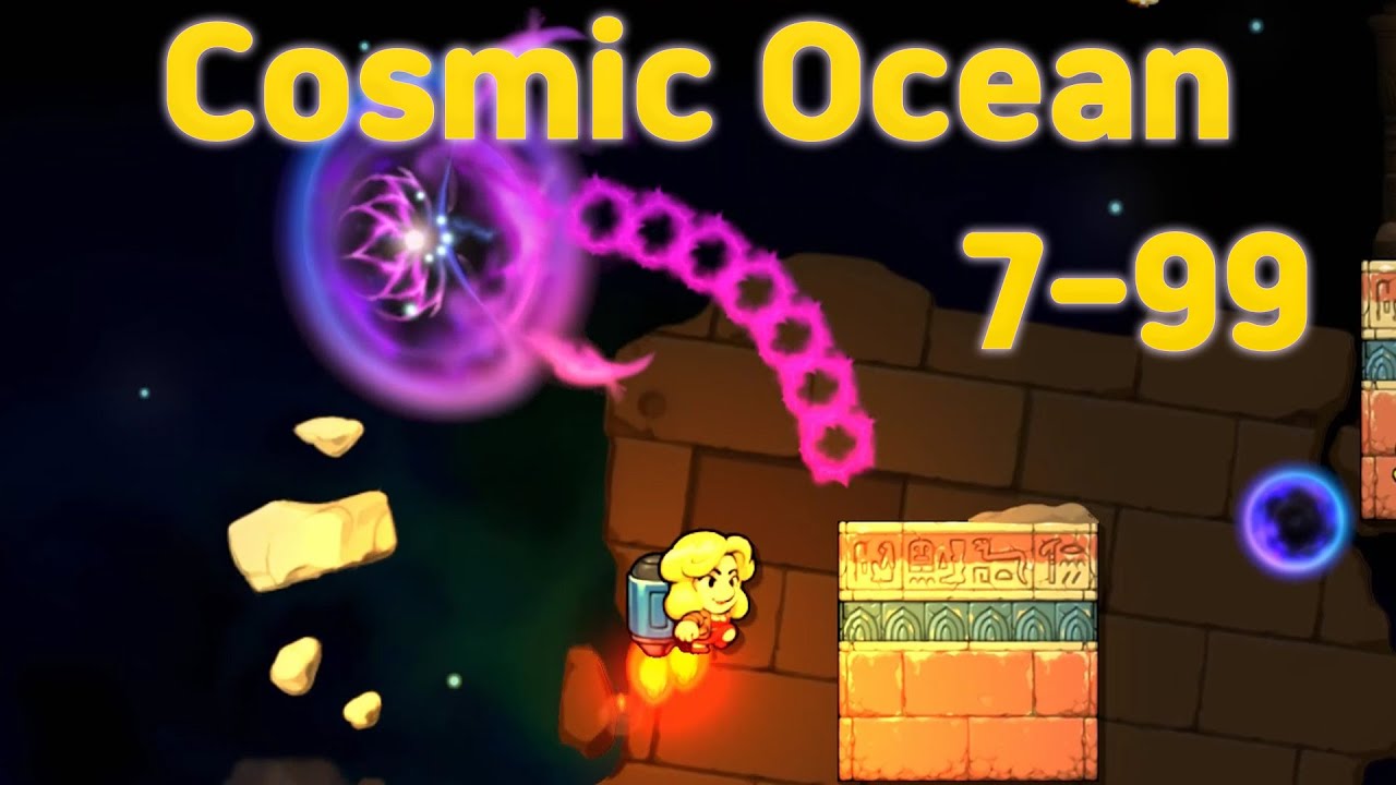 [Spelunky 2] Cosmic Ocean 7-99 No Commentary [스펠렁키 2] 코스믹 오션 풀영상