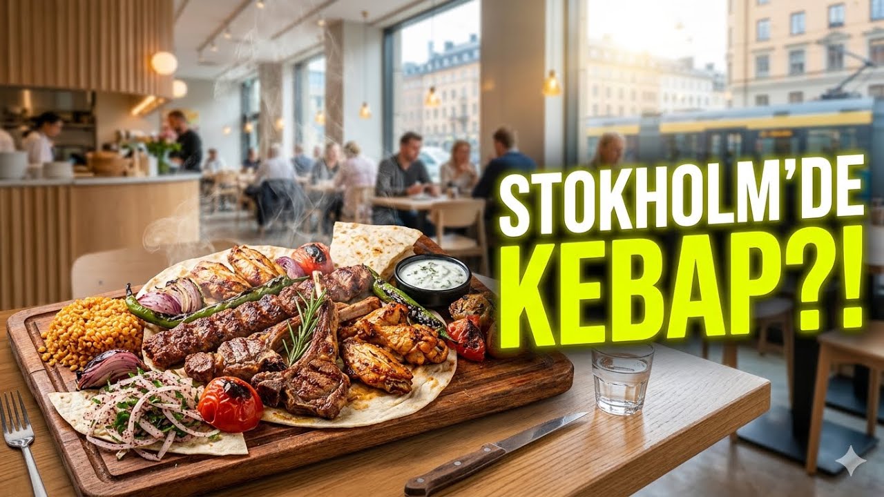 İsveç'te Kebaba Doyduk!