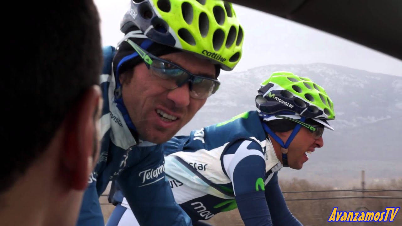 Épica etapa reina con el Movistar Team.