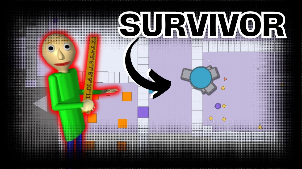 Baldi's Basics in Education and Learning! | ARRAS.IO REMADE: CHALLENGE #arrasio
