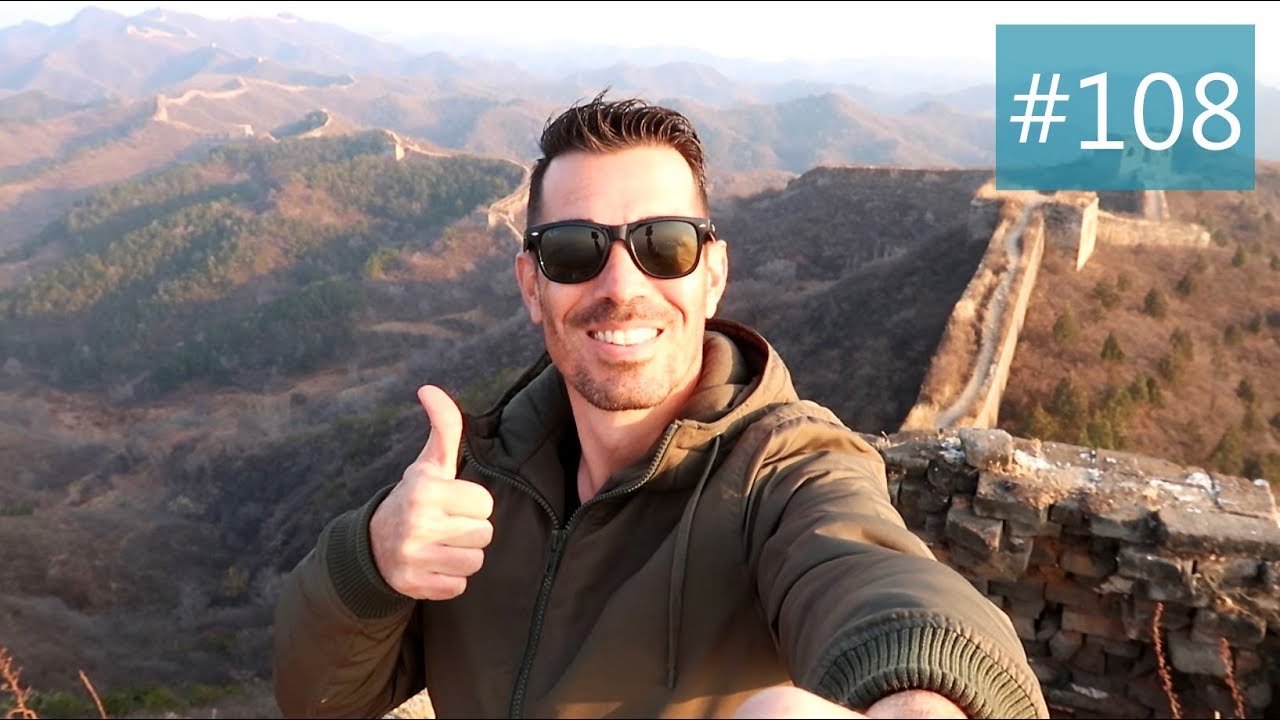 VLOG #108 JE SUIS SEUL SUR LA MURAILLE DE CHINE !!