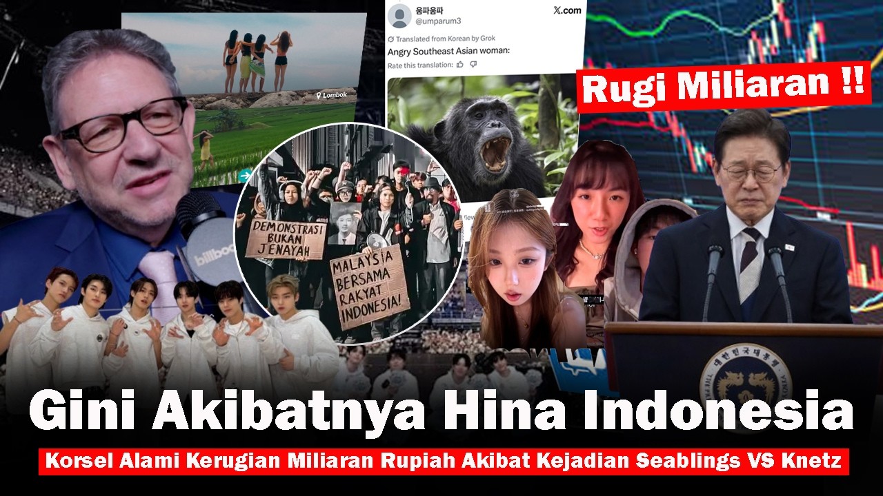 🟥AKIBAT HINA INDONESIA KORSEL ALAMI KERUGIAN MILYARAN !! Mentri Korea Akui Dampak SEAblings Vs Knetz
