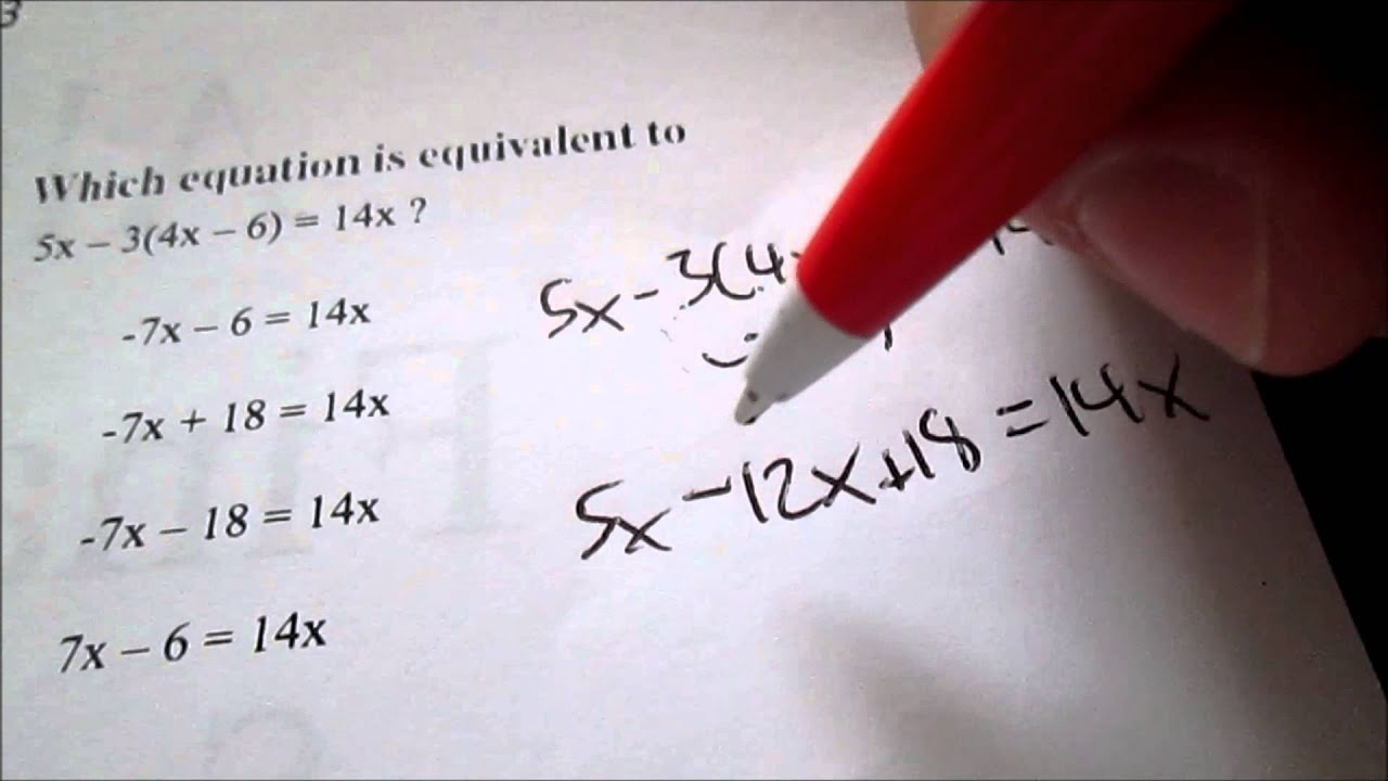 Algebra 1 Practice Comprehensive Exam Part 1