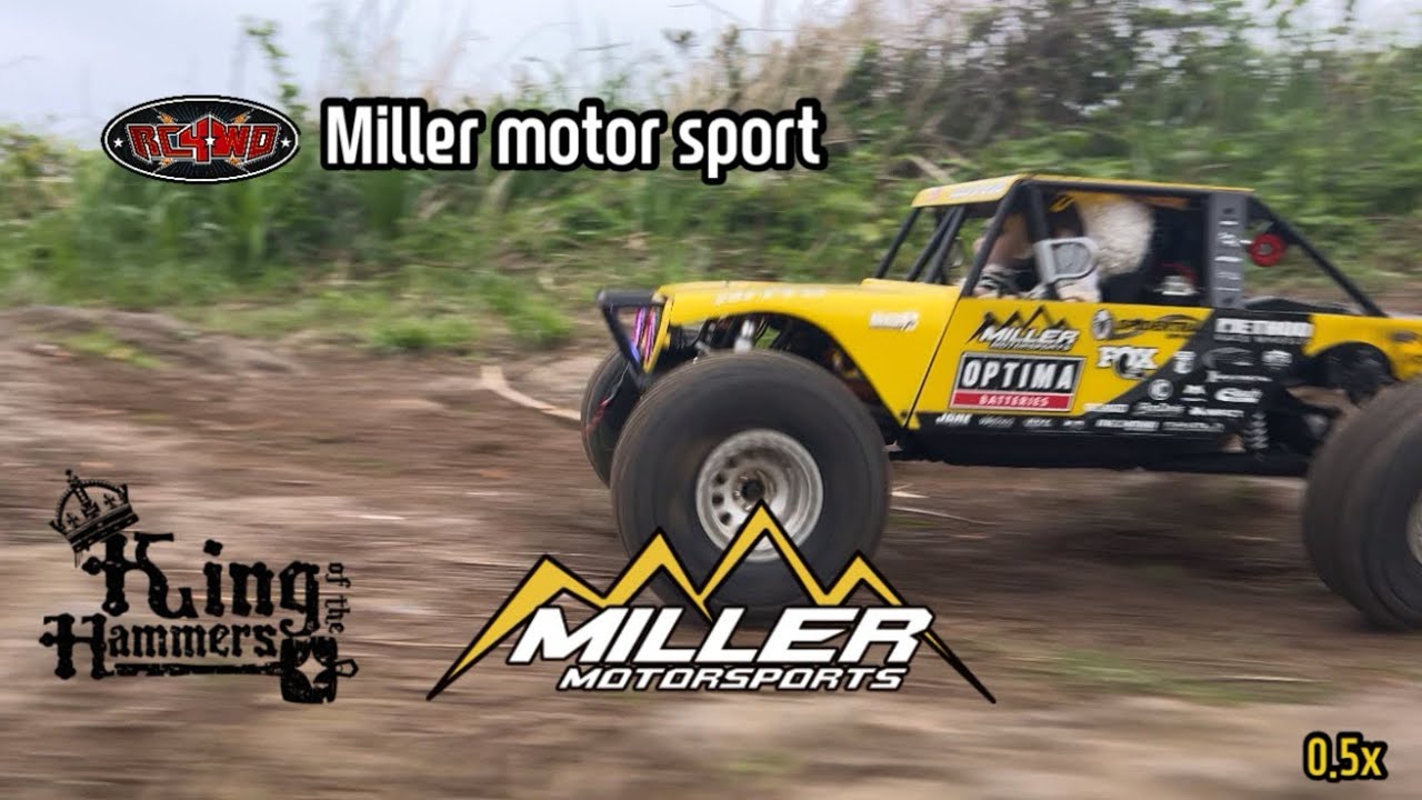 1/10 scale Rc4wd Miller first run ASMR /  King of the Hammer 0.5x #255-1