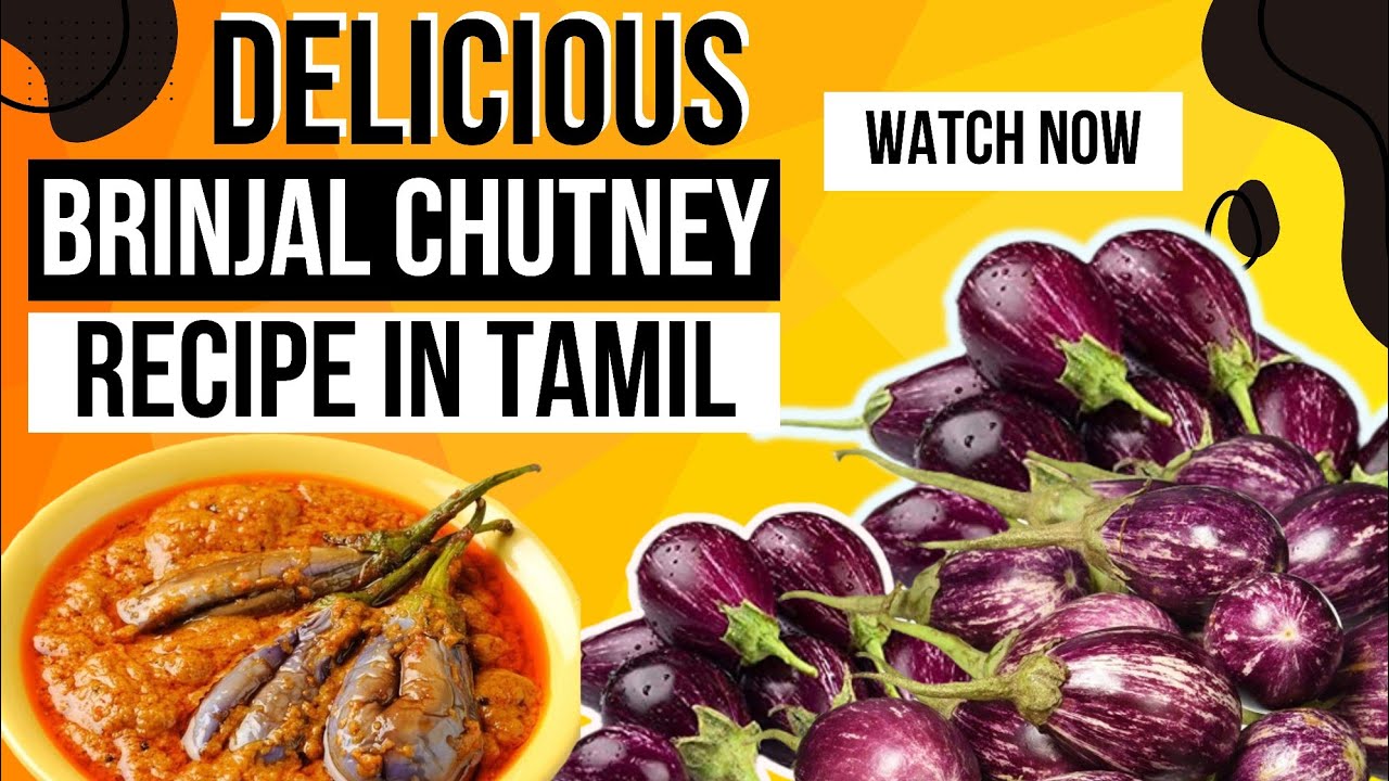 சுவையான எண்ணெய் கத்திரிக்காய் | Kathirikai Chutney Recipe In Tamil #youtubevideo