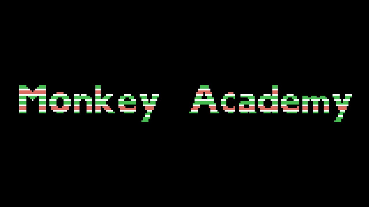 [MSX] Monkey Academy - Gameplay