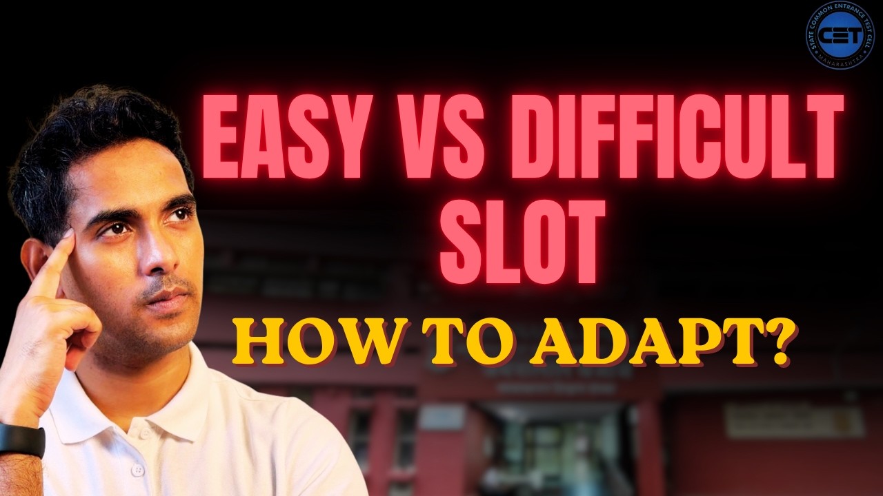 How To Predict Your CET Slot Difficulty? 🎯 | MBA CET 2026 Strategy